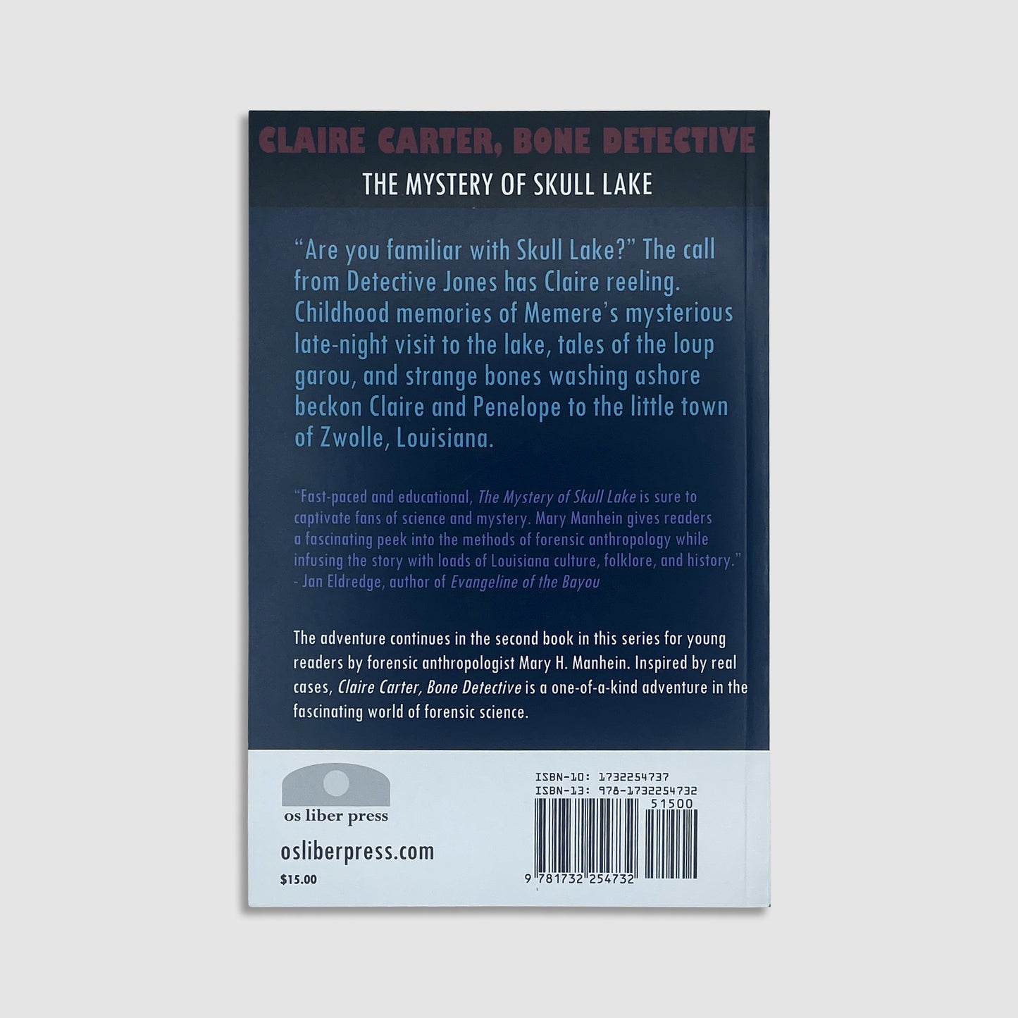 Claire Carter, Bone Detective | The Mystery of Skull Lake